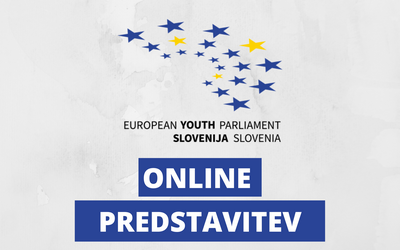Predstavitev društva Evropski mladinski parlament Slovenije