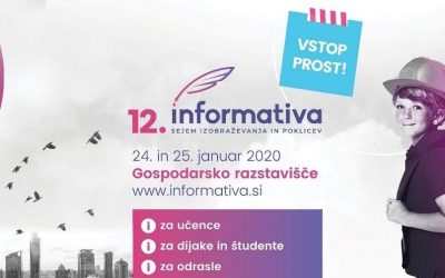 Informativa 2020 – sejem izobraževanja in poklicev