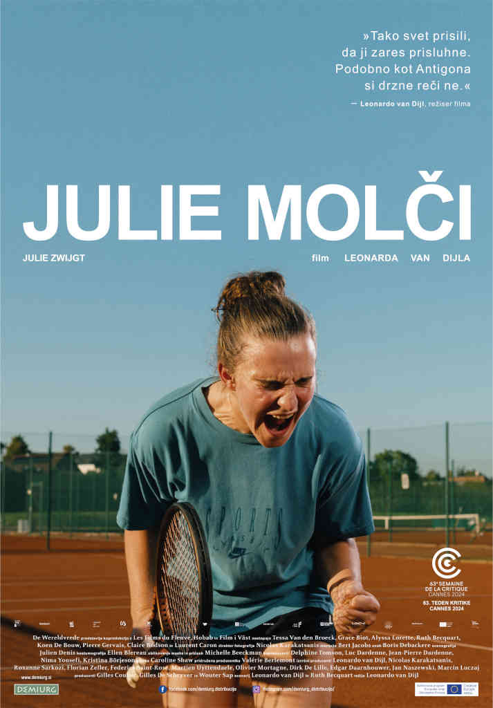 Julie molči_plakat